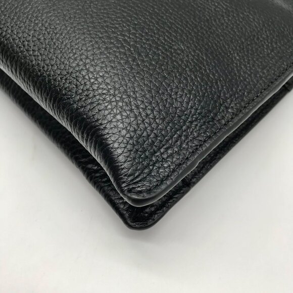 Michael Kors Black Pebbled Leather Triple Compartment Crossbody Bag - Picture 8 of 11